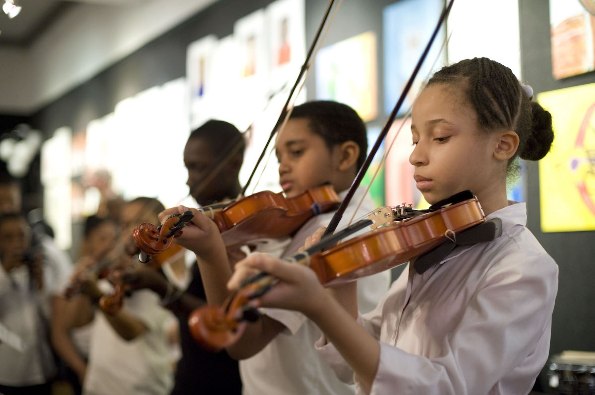 Student violinist