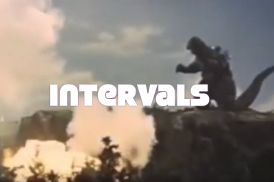 Intervals featuring Godzilla!